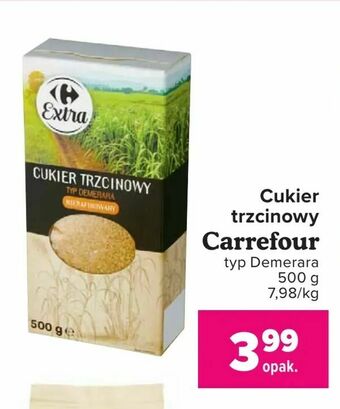 Carrefour Cukier trzcinowy oferta