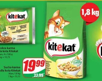 Karma dla kota kurczak z marchewką kitekat