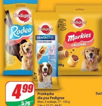 Dino Przysmak dla psa średnie rasy pedigree dentastix oferta