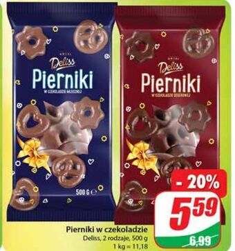 Dino Pierniki w czekoladzie deliss oferta