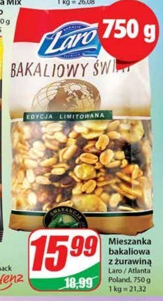 Dino Mieszanka bakaliowa z żurawiną laro oferta