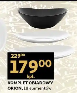 Auchan Komplet obiadowy orion florina (florentyna) oferta