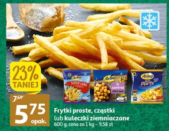 Auchan Frytki aviko super long oferta