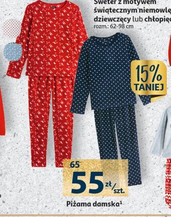 Auchan Piżama damska inextenso by auchan oferta