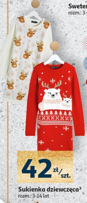 Auchan Sukienka dziewczęca 3-14 lat inextenso by auchan oferta