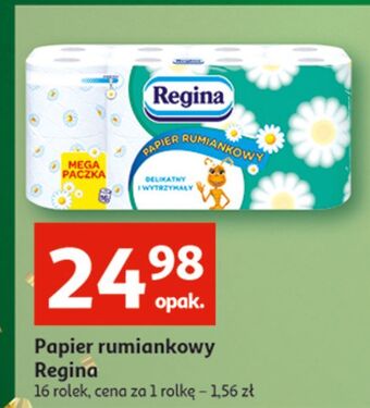 Auchan Papier toaletowy rumiankowy regina oferta