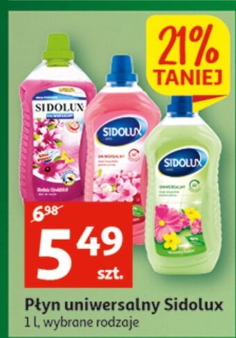 Auchan Płyn do mycia kwiat orchidei sidolux uniwersalny oferta