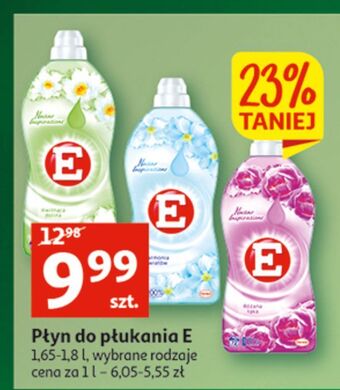Auchan Płyn do zmiękczania tkanin kwitnąca dolina e nectar inspirations oferta