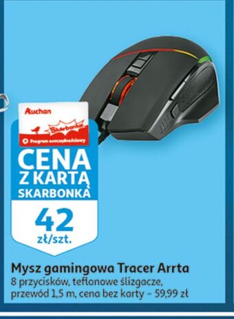 Auchan Mysz gamezone arrta rgb tracer oferta