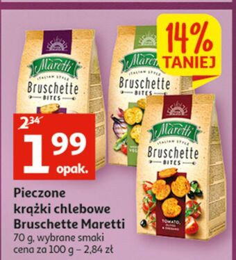 Auchan Bruschetta mix warzyw maretti bruschette oferta