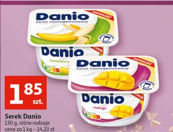 Auchan Serek bananowy danone danio oferta