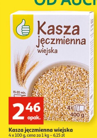 Auchan Kasza jęczmienna wiejska podniesiony kciuk oferta