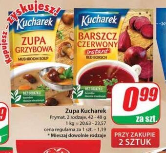 Dino Zupa grzybowa kucharek oferta