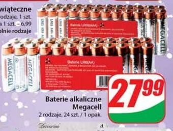 Dino Baterie alkaiczne lr6 megacell oferta