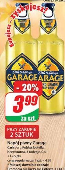 Dino Piwo garage hard lemonade oferta