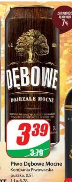 Dino Piwo dębowe dojrzałe mocne oferta