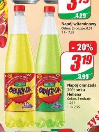 Dino Oranżada zielona hellena oferta