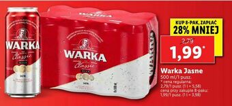Lidl Warka Jasne oferta