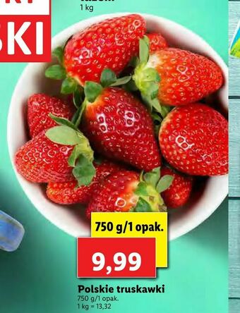 Lidl Polskie truskawki oferta