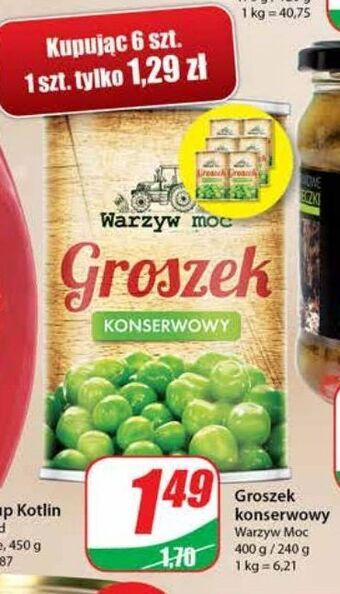 Dino Groszek konserwowy warzyw moc oferta