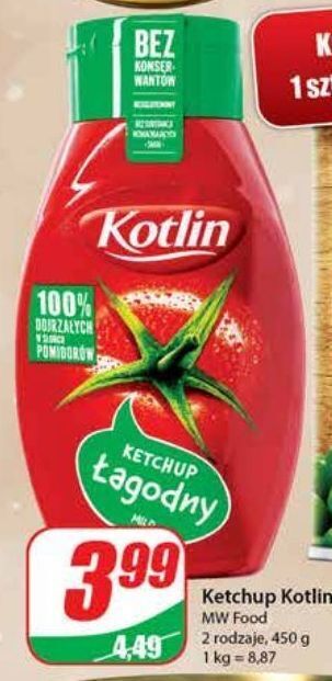 Dino Ketchup łagodny kotlin oferta