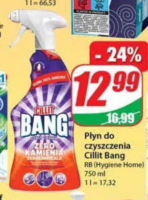 Dino Płyn zero kamienia cillit bang oferta
