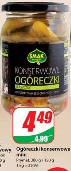 Dino Ogóreczki konserwowe smak oferta