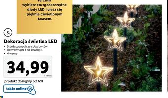 Lidl Dekoracja świetlna led oferta