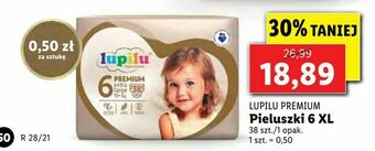 Lidl Pieluszki 6 XL oferta