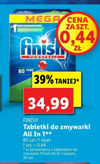 Lidl Tabletki do zmywarki All In 1** oferta