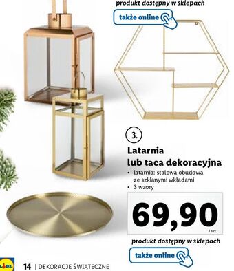 Lidl Taca dekoracyjna oferta