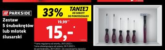 Lidl Zestaw śrubokrętow parkside oferta