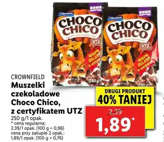 Lidl Muszelki czekoladowe Choco Chico, z certyfikatem UTZ oferta