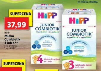 Lidl Mleko Combiotik 3 lub 4 oferta