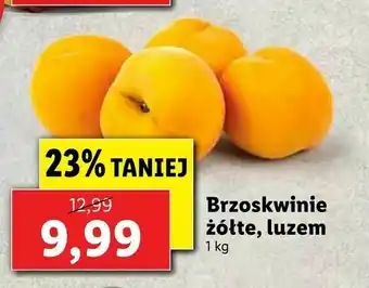 Lidl Brzoskwinie żółte, luzem oferta
