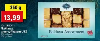 Lidl Baklawa, z certyfikatem UTZ oferta