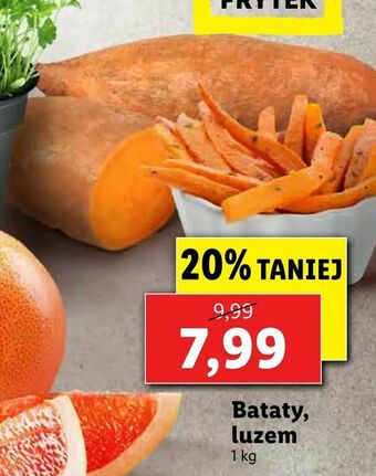 Lidl Bataty, luzem oferta