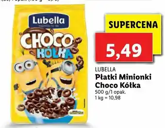 Lidl Płatki Minionki Choco Kółka oferta