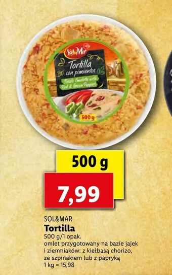 Lidl Tortilla oferta