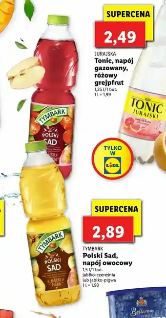 Lidl Polski Sad, napój owocowy oferta