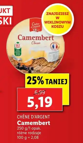 Lidl Camembert oferta