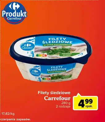 Globi Filety śledziowe carrefour oferta