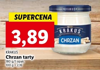 Lidl Krakus chrzan 180 g oferta