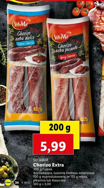 Lidl Chorizo Extra oferta