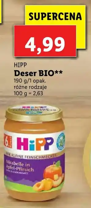 Lidl Deser BIO oferta