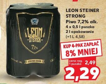 Kaufland Piwo leonsteiner strong oferta