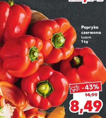 Kaufland Papryka czerwona oferta