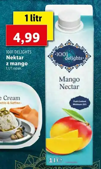 Lidl Nektar z mango oferta