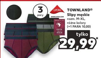 Kaufland Slipy męskie rozm. m-xl townland oferta
