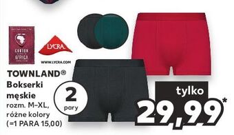 Kaufland Bokserki męskie rozm. m-xl townland oferta